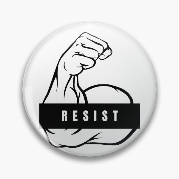Item preview, RESIST - THE POWER OF THE PEOPLE RULES! designed and sold by ElleKaye711.