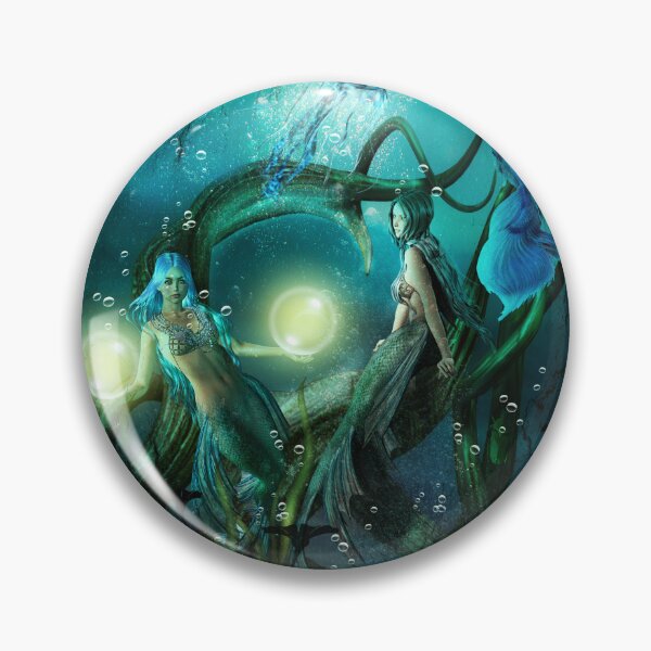 Item preview, *Bubble Lights for Mermaids designed and sold by KarinClaessonArt.