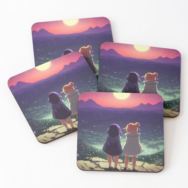 Item preview, Two Girls Under the Starry Sky designed and sold by D3monic.