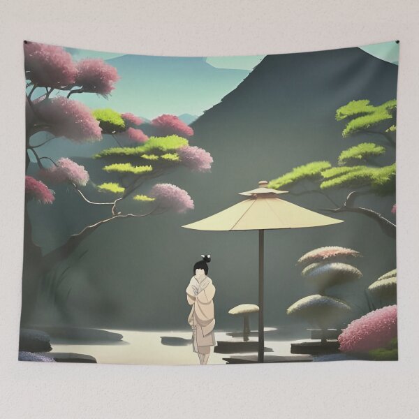 Item preview, Geisha Day of the Zen Garden. designed and sold by DEKA777.