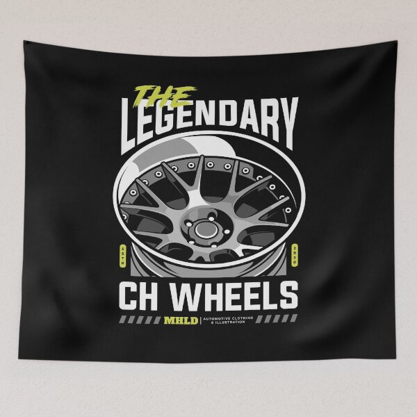 Item preview, Car CH Rim Automotive Illustration designed and sold by mohalldi.