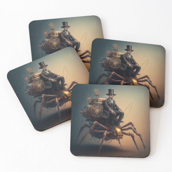 Item preview, Steampunk spider rider mechanical robot steampunk animal designed and sold by SJG-digital.
