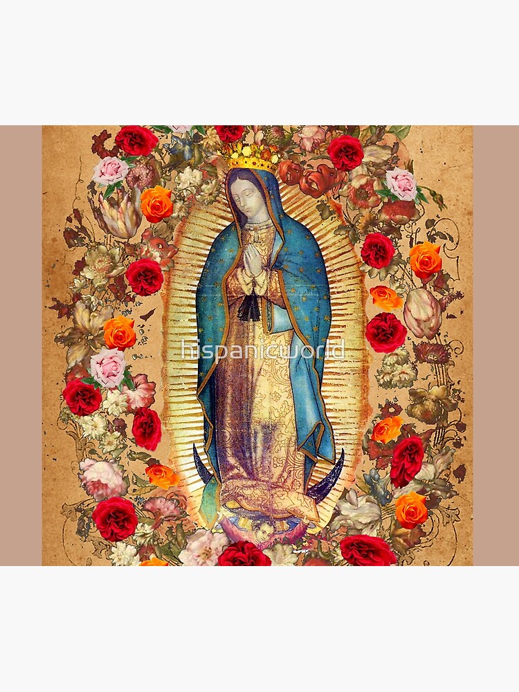 Disover Our Lady of Guadalupe Virgin Mary Catholic Mexico Tapestry