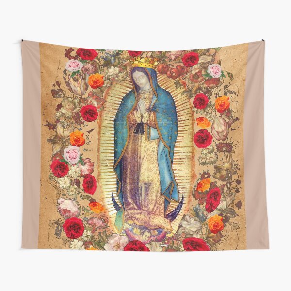 Item preview, Our Lady of Guadalupe Virgin Mary Catholic Mexico  designed and sold by hispanicworld.