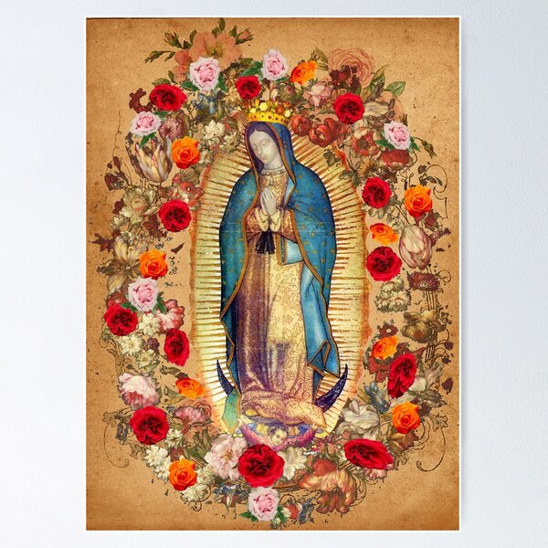 Item preview, Our Lady of Guadalupe Virgin Mary Catholic Mexico  designed and sold by hispanicworld.