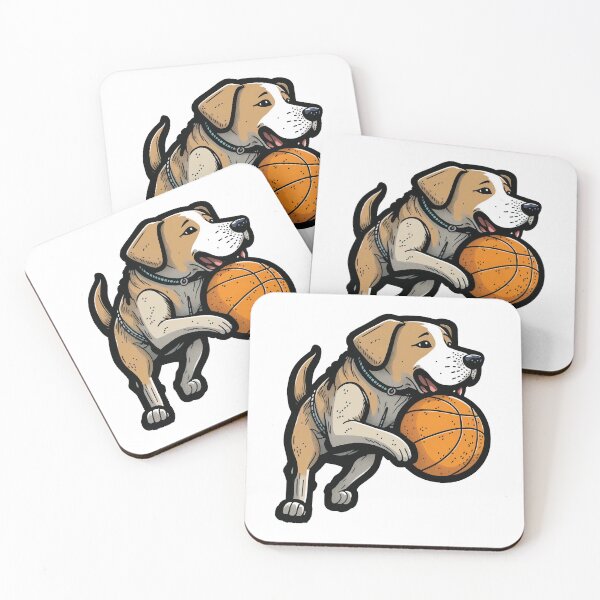 Item preview, dog active shooter basketball designed and sold by ArTo-Wear.
