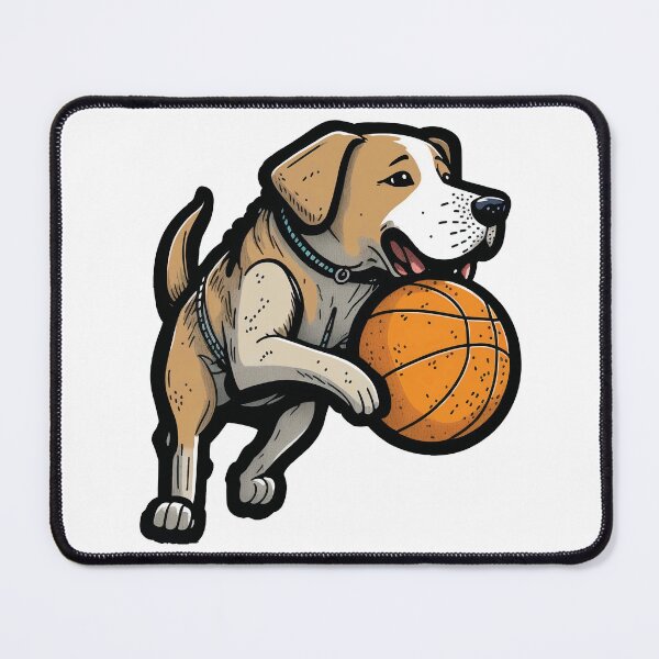 Item preview, dog active shooter basketball designed and sold by ArTo-Wear.