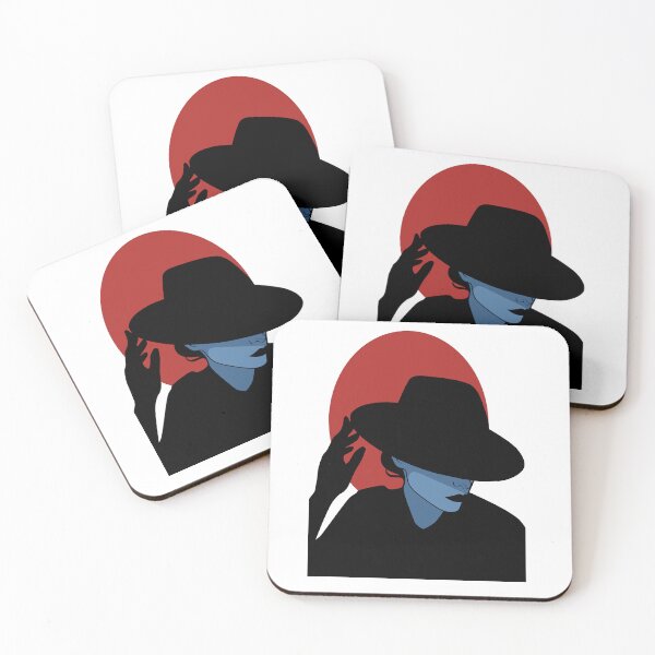 Item preview, Dark Lady (Red and Blue on White) designed and sold by ObsidianDaz.