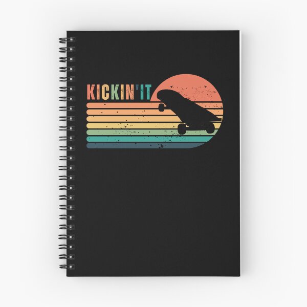 Item preview, Kickin' It Skateboard Skateboarding Retro Vintage Skateboard Gift for Skateboarder  designed and sold by Diferenty Shop  ⭐⭐⭐⭐⭐.