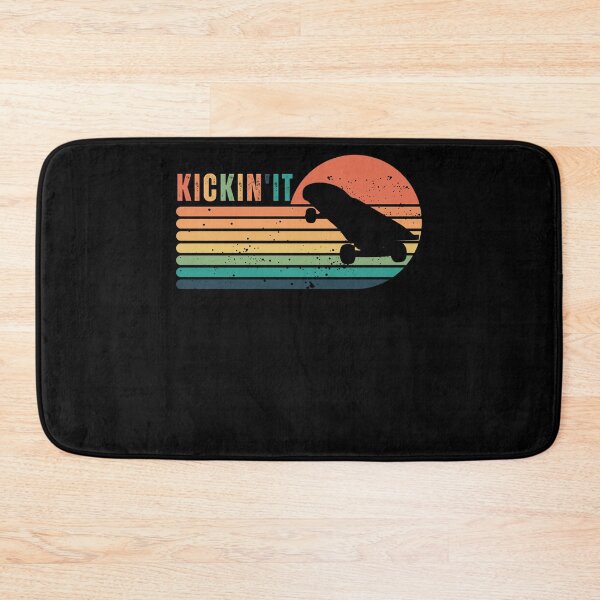Item preview, Kickin' It Skateboard Skateboarding Retro Vintage Skateboard Gift for Skateboarder  designed and sold by Diferenty Shop  ⭐⭐⭐⭐⭐.