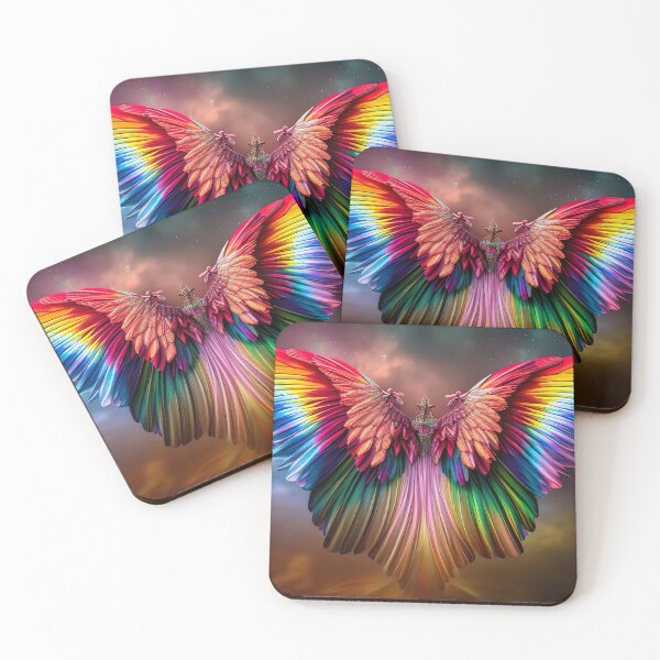 Item preview, Rainbow wings designed and sold by moonspirits.