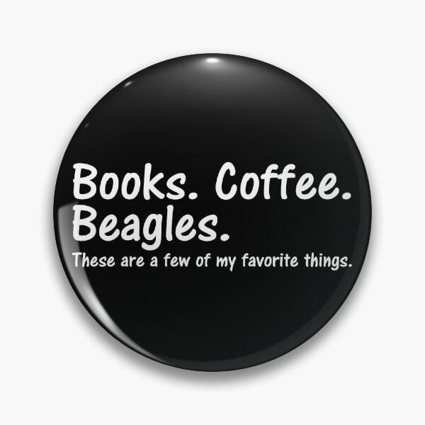 Item preview, Books Coffee Beagles Favorite Things designed and sold by Rooster Syndicate.