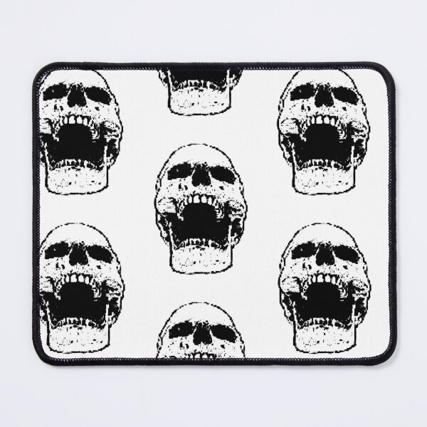 Item preview, cool Pixel screaming skull   designed and sold by OneUpArtDesigns.