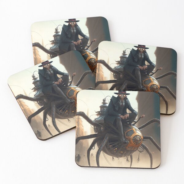 Item preview,  Steampunk spider rider riding mechanical robot mashine steampunk animal designed and sold by SJG-digital.