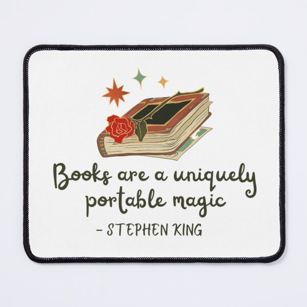 Item preview, Books are a uniquely portable magic Stephen King designed and sold by Simi2020.
