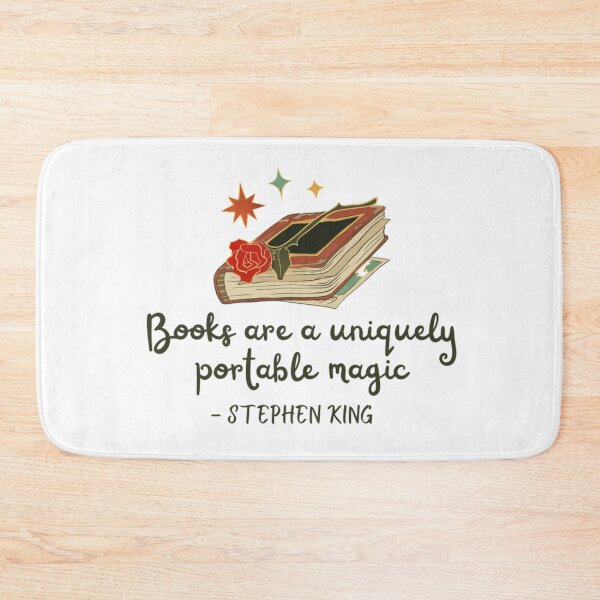 Item preview, Books are a uniquely portable magic Stephen King designed and sold by Simi2020.