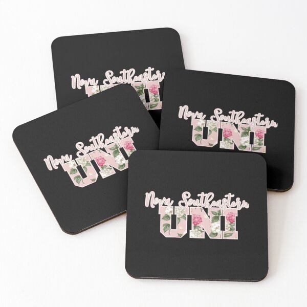 Item preview, Collegiate  FLORAL  Nova Southeastern University   designed and sold by balthazarjones.