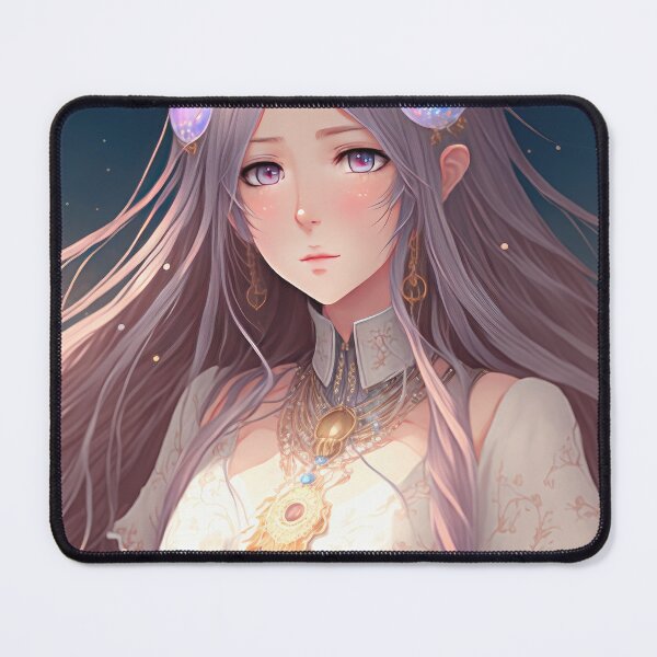 Item preview, Portrait of a fantasy female novice designed and sold by PJGartui.