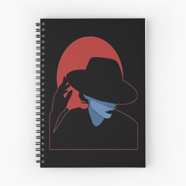 Item preview, Dark Lady (Red and Blue on Black) designed and sold by ObsidianDaz.