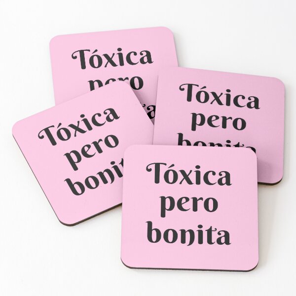 Item preview, Tóxica Pero Bonita - Toxic but pretty in Spanish - hispanic latin mexican women designed and sold by ALLURE-minimal.