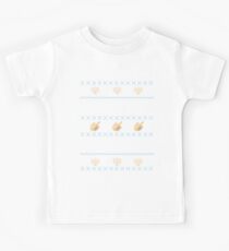 Ugly Hanukkah Sweater, Love Peace Latke Grease, Jewish shirt Kids Tee