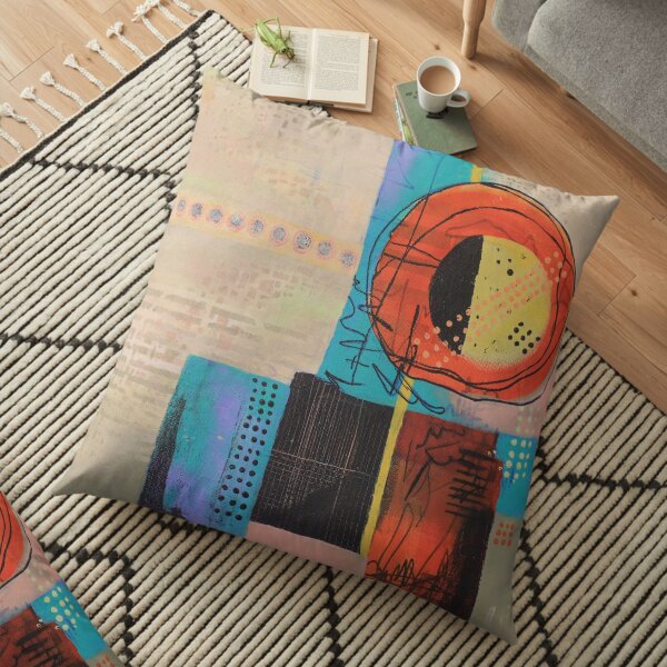 Sunny City Floor Pillow