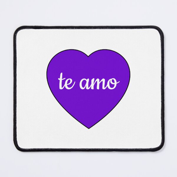 Item preview, Te amo - I love you in Spanish - Heart corazon designed and sold by Inspirationmotivation.