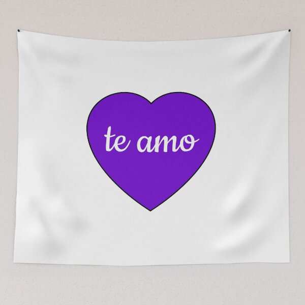 Item preview, Te amo - I love you in Spanish -  Heart corazon designed and sold by Inspirationmotivation.