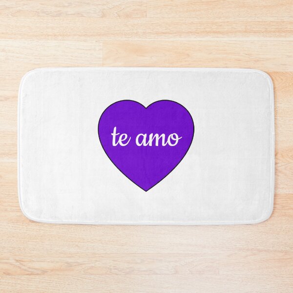Item preview, Te amo - I love you in Spanish -  Heart corazon designed and sold by Inspirationmotivation.