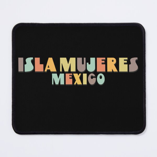 Item preview, Isla Mujeres beach Mexico vintage retro holidays designed and sold by maxigold.