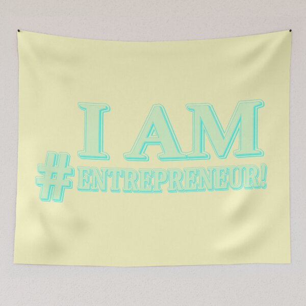 Item preview, "#ENTREPRENEUR" Design. Buy Now designed and sold by Health And Fitness Posts e-Store.