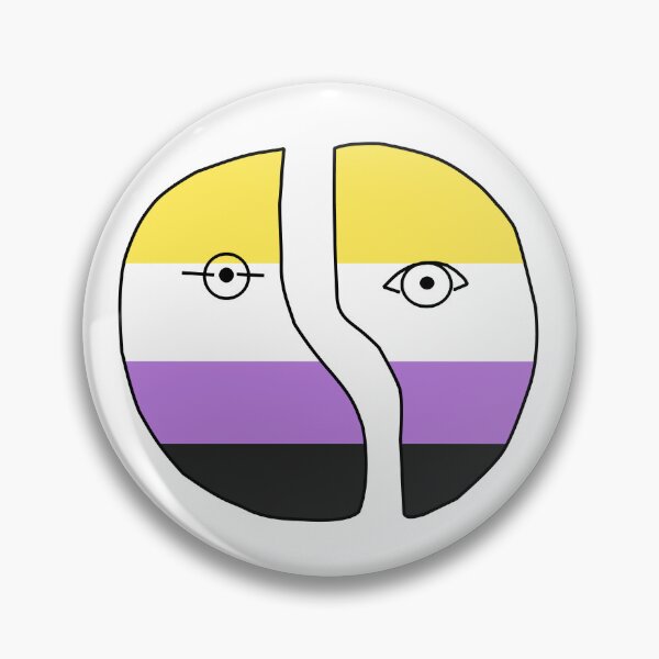 Item preview, Hedwig and the Angry Inch Origin of Love Nonbinary Pride Flag designed and sold by Scout  Strong.
