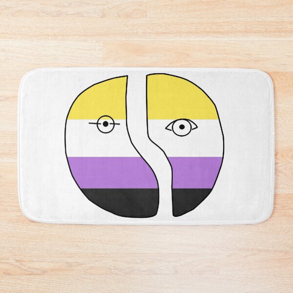 Item preview, Hedwig and the Angry Inch Origin of Love Nonbinary Pride Flag designed and sold by Scout  Strong.