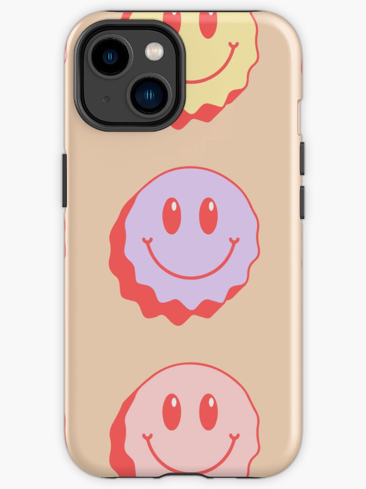 Funda de iPhone «Paquete Preppy Smiley Face Melt Pastel» de Freshfroot |  Redbubble