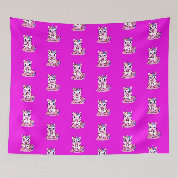Item preview, The last cute colorful unicorn designed and sold by Bela Ambrus.