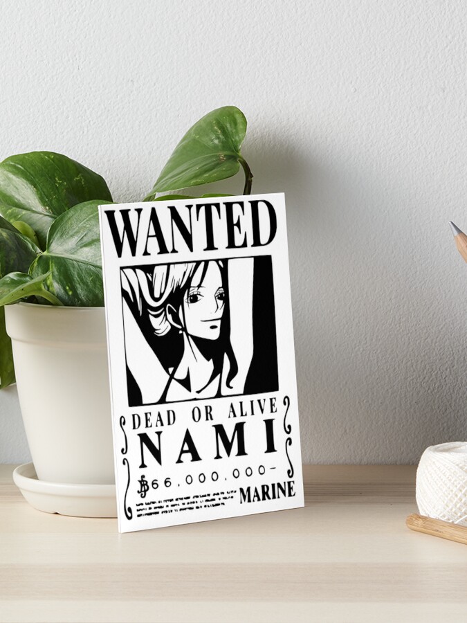 Poster One Piece Wanted de Nami par ABYstyle