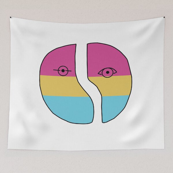 Item preview, Hedwig and the Angry Inch Origin of Love Pansexual Pride Flag designed and sold by Scout Strong.