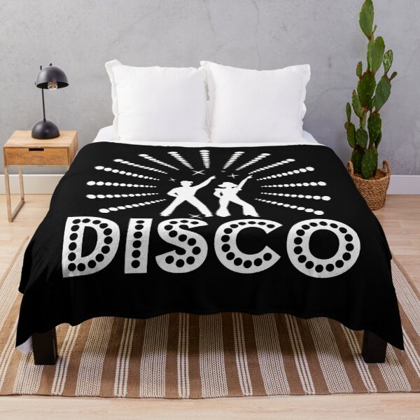 Artikelvorschau, Weiße und schwarze 70er Disco Party - Disco Disko Fashion entworfen und verkauft von SunnyBrand.