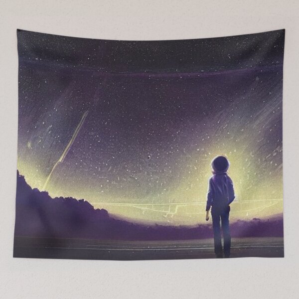 Item preview, Foreground and Saturn's Starry Sky designed and sold by D3monic.