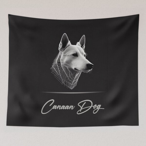 Item preview, Canaan Dog Portrait designed and sold by Best-Breeds.