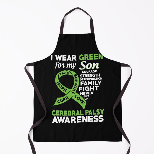 Item preview, I Wear Green for My Son Cerebral Palsy Awareness designed and sold by Adolfo114.