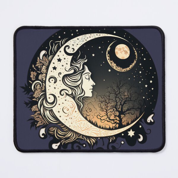 Item preview, Celestial Moon Goddess, Mystic Moon Goddess designed and sold by Mumzy2many.