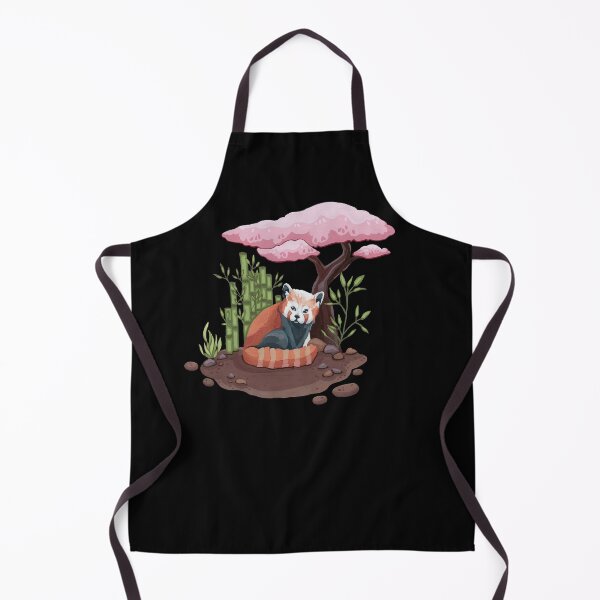Item preview, A Red Panda with Cherry Blossoms designed and sold by HighFives555.