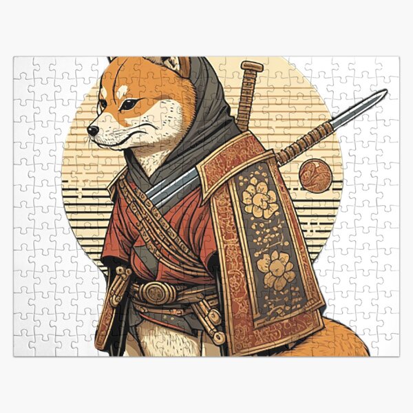 Item preview, Shiba samurai designed and sold by Maryberry96.