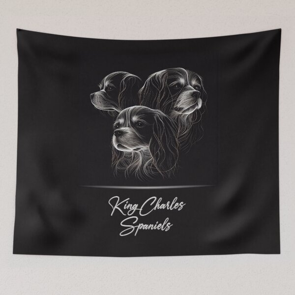 Item preview, King Charles Spaniels designed and sold by Best-Breeds.
