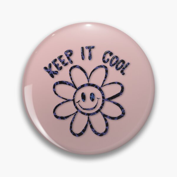Item preview, Keep It Cool - Trippy, Groovy Smiley Flower  designed and sold by tristinrose.
