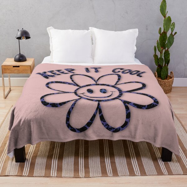 Item preview, Keep It Cool - Trippy, Groovy Smiley Flower  designed and sold by tristinrose.