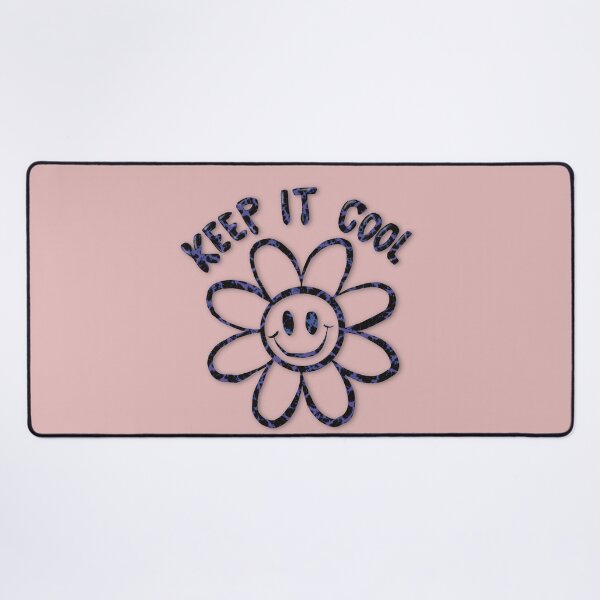Item preview, Keep It Cool - Trippy, Groovy Smiley Flower designed and sold by tristinrose.