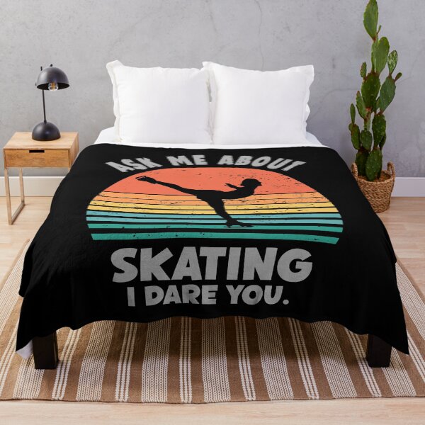 Item preview, Retro sunset ice skater girl design  designed and sold by TipTopTapo.