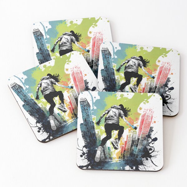 Item preview, Urban Parkourist Spray Painting designed and sold by TortillaChief.